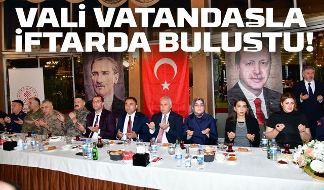 Vali Aziz Yıldırım, Akçaabat’ta İftar Programına Katıldı; ‘Devletimiz vatandaşın yanında’