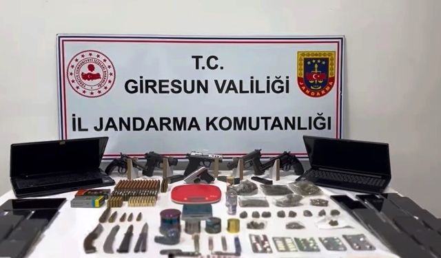 Giresun merkezli 9 ilde uy*şturucu operasyonu: 24 şüpheli tutuklandı