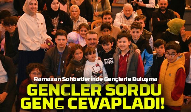 Gençler Sordu, Başkan Genç Tüm Sorulara Yanıt Verdi! İşte Ramazan Sokağı'ndaki O Buluşma