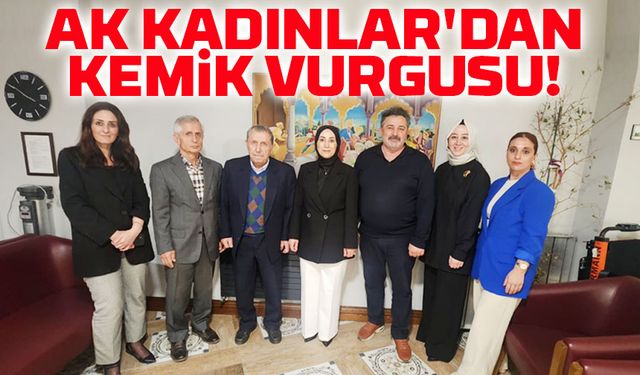 AK Kadınlar’dan Anlamlı Ziyaret: “Kemik Gibi Sağlam Bir Yapı İnşa Ediyoruz”