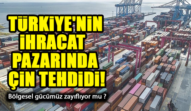 Türkiye’nin Çin’e Karşı Ticaret Açığı Büyüyor: Bölgesel Pazarlar Tehdit Altında