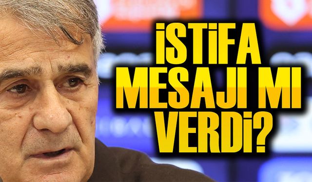 Trabzonspor’da Kriz Derinleşiyor!  Şenol Güneş İstifa Mesajı mı Verdi?