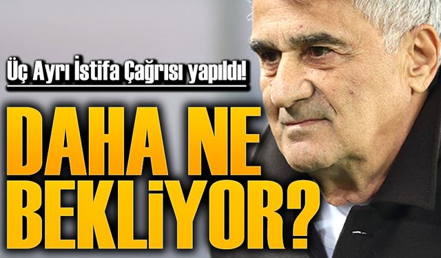 Trabzonspor, Hatayspor Maçında Şenol Güneş'e Üç Ayrı İstifa Çağrısı yapıldı!