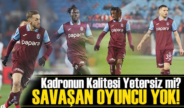 Trabzonspor’da Kadro Mühendisliğinin Sezon Başında Hatalı Oluşu Bu Tabloyu Ortaya Çıkardı