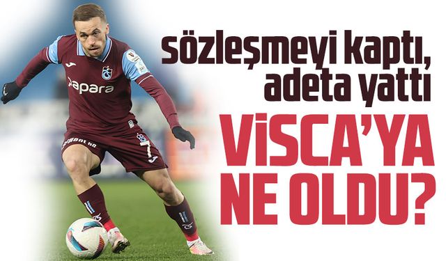 Trabzonspor'da Edin Vişça Hayal Kırıklığı: "İmzayı Attı, Adeta Yattı!"