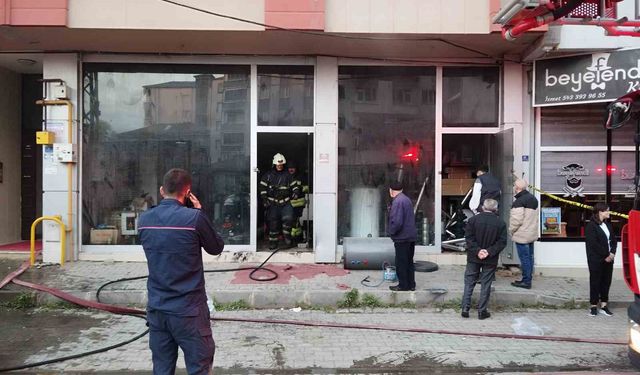 Çarşamba'da Gece Yarısı Yangın Alarmı