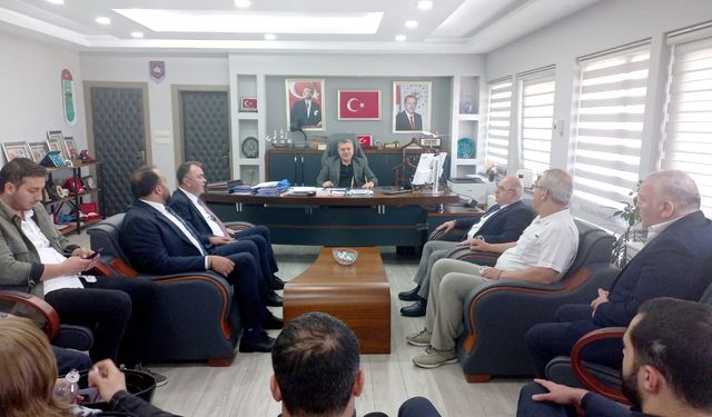 Bölge Müdürüne Hemşehri Desteği: Artvin TSO’dan Mehmet Aşık’a Ziyaret