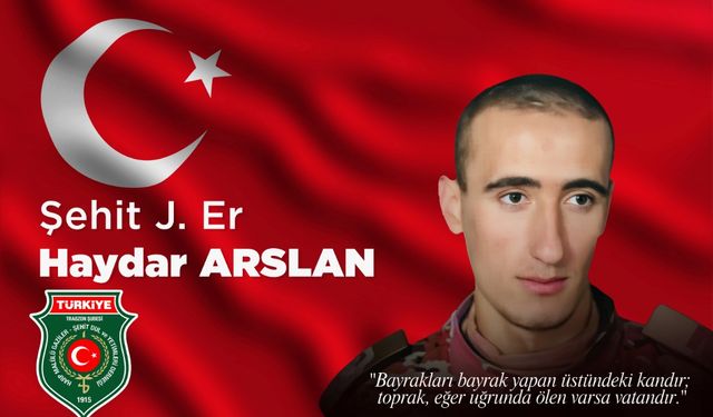 Şehidimiz Haydar Arslan, Şehadetinin 32. Yılında Dualarla Anılacak