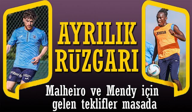 Trabzonspor’da Ayrılık Rüzgarı! Mendy ve Pedro İçin Teklif Yağmuru