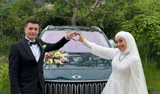 Tutku ile Furkan’dan Masal Gibi Düğün: Yomra’da Unutulmaz Gece
