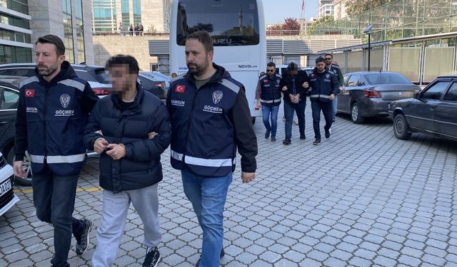 Samsun’da fuhuş operasyonu; 7 gözaltı