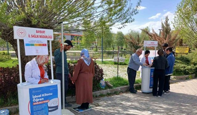Bayburt’ta obezite ile mücadele başladı