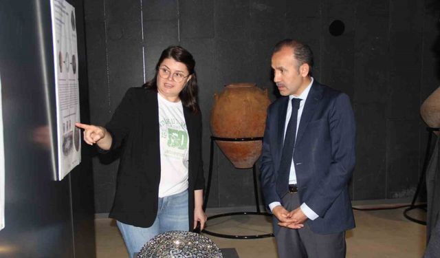 "Doğadan Mekâna Yansıyanlar" sergisi Samsun Müzesi’nde açıldı