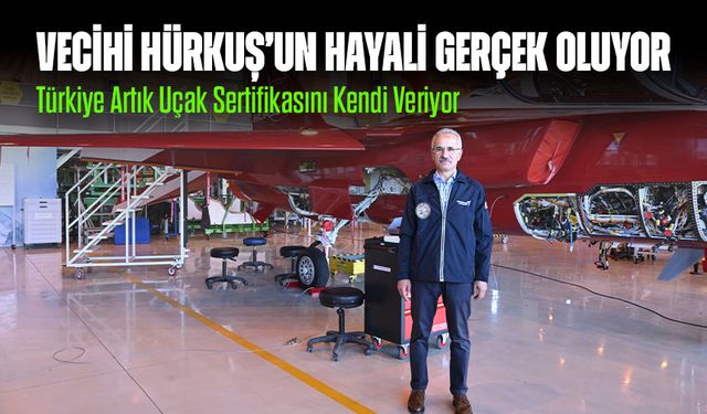 Vecihi Hürkuş’un Hayali Gerçek Oluyor: Türkiye Artık Uçak Sertifikasını Kendi Veriyor