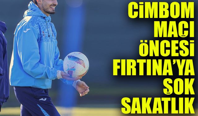 Galatasaray Maçı Öncesi Trabzonspor'a Sakatlık Şoku; Trabzonspor'un Yıldızı Sakatlandı mı?