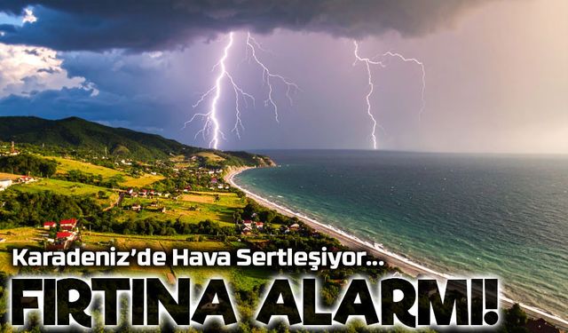 Karadeniz’de 20 Mayıs’ta Şiddetli Yağış Alarmı! İlçe İlçe Hava Durumu Açıklandı