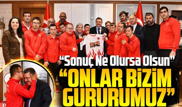 Down Sendromlu Millilerden Başkan Genç’e Ziyaret