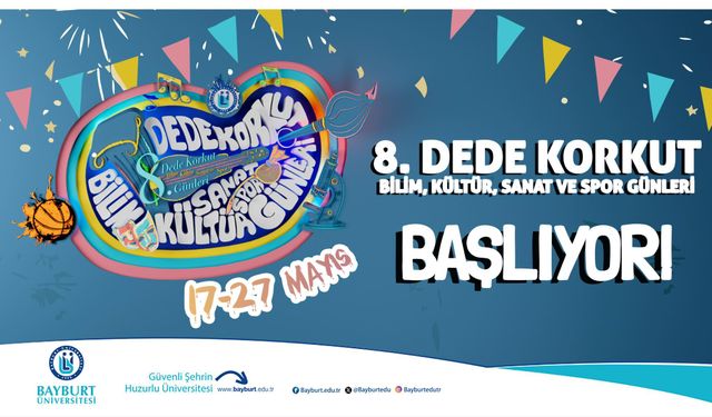 8. Dede Korkut Bilim, Kültür, Sanat ve Spor Günleri programı yayınlandı