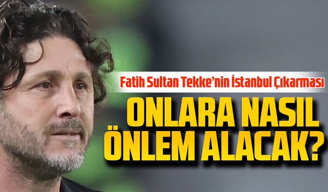 Trabzonspor’da Kasımpaşa maçı öncesinde teknik direktör Fatih Sultan Tekke’nin dikkati çekildi