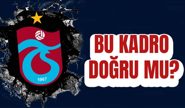 Kupa İçin Risk Aldı! Trabzonspor’dan Galatasaray Derbisine Sürpriz 11