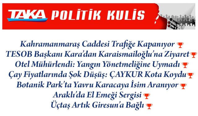 Trabzon’da Gündem Yoğun! Yollar Kapanıyor, Otel Kapatıldı, Fiyatlar Dibe Vurdu