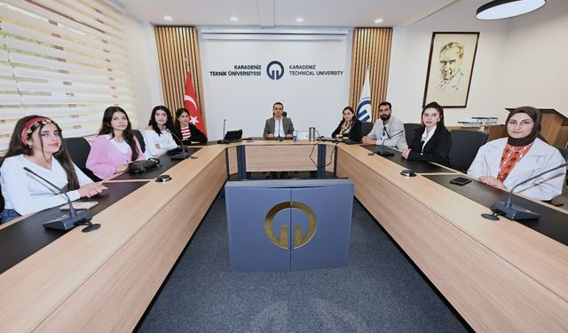 Şırnak Uludere’den KTÜ’ye Anlamlı Ziyaret: Öğrenciler Üniversite Hayalini Yerinde Yaşadı