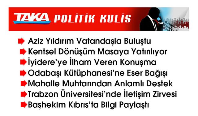 Vali Aziz Yıldırım Maçka’da Vatandaşla Buluştu