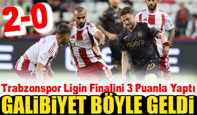 Trabzonspor’dan Sezon Finalinde Deplasman Zaferi! Zubkov’dan Uğurlu Veda