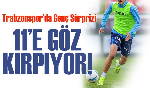 Trabzonspor’un U19 kadrosunun genç ismi İlk 11’e Göz Kırpıyor!