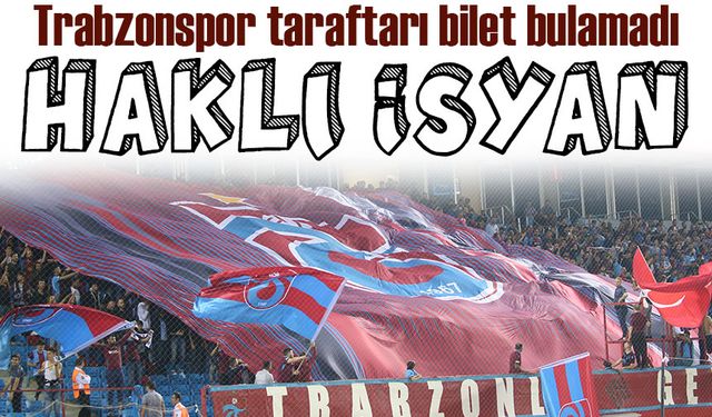 Trabzonspor Taraftarından Bilet İsyanı! Kasımpaşa Deplasmanına 900 Bilet Anında Tükendi