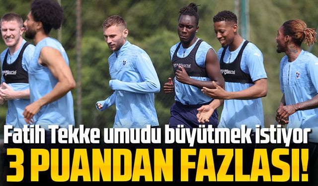 Karadeniz Derbisinde Sadece 3 Puan Değil, Umutlar da Sahada! Fatih Tekke’den Takıma Net Mesaj