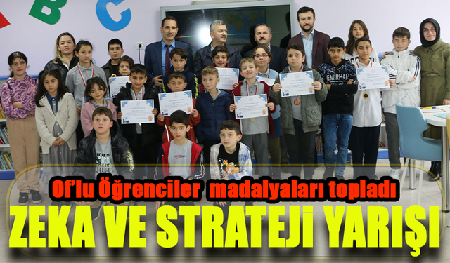 Zekâ ve Strateji Yarışı: Of’ta Nisan Ayı Finalleri Renkli Geçti
