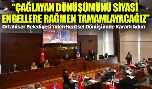 Öztürk: “Çağlayan Kentsel Dönüşüm Projemizi Siyasi Engelleri Aşarak Halkımızla Buluşturacağız”
