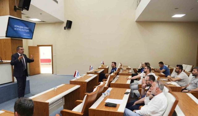 Canik Belediyesi personeline etkili iletişim ve konuşma sanatı eğitimi