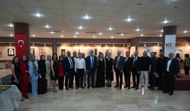 Lisede görev yapan 21 öğretmenden resim sergisi