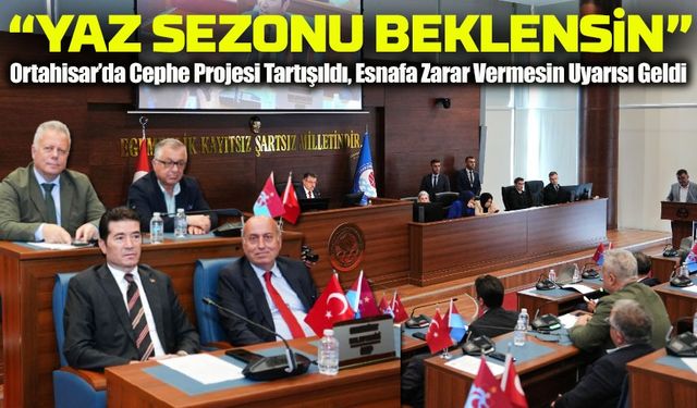 Başkan Kaya: Cephe Sağlıklaştırma Yaz Sonrasına Bırakılsın