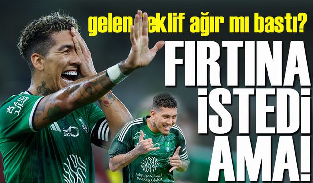 Roberto Firmino Sürprizi! Trabzonspor İstedi Ama Katar Öne Geçti