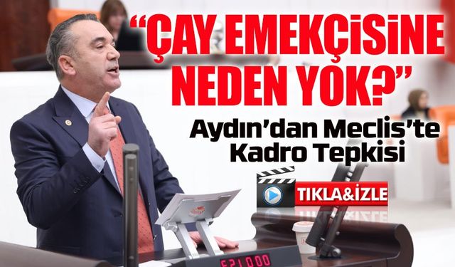 ÇAYKUR İşçileri İçin Meclis’te Kadro Çağrısı: “Herkese Hak Olan, Çay Emekçisine Neden Yok?”