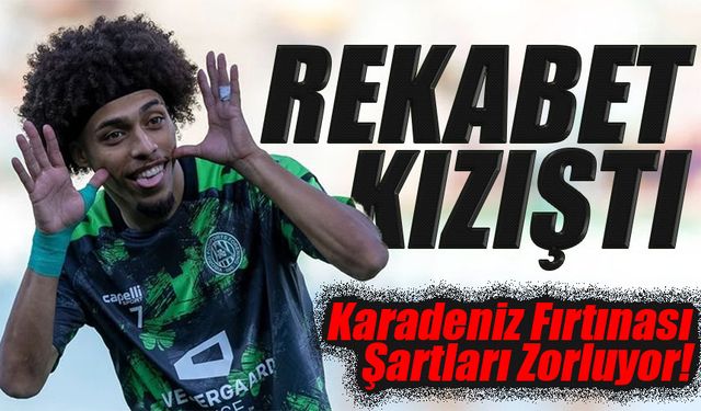 Trabzonspor’dan Serginho Hamlesi: Rekabet Kızıştı, Fırtına Şartları Zorluyor!