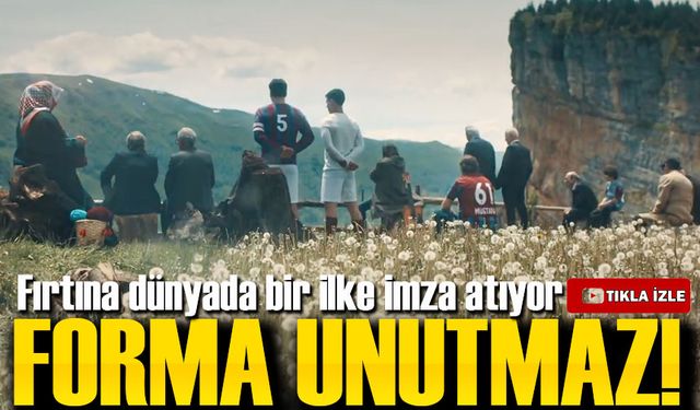 Dünyada Bir İlk: Trabzonspor’dan NFC’li Forma ve Gözyaşlarına Boğan Tanıtım Filmi!