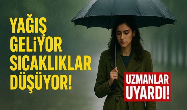 Karadeniz’de Bugüne Dikkat: Yağış Geliyor, Sıcaklıklar Düşüyor!