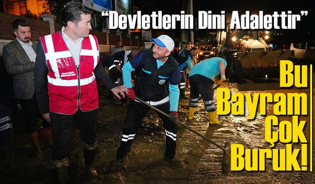 Başkan Ahmet Kaya’dan Sert Mesaj: “Devletlerin Dini Adalettir, Bu Bayram Çok Buruk!”