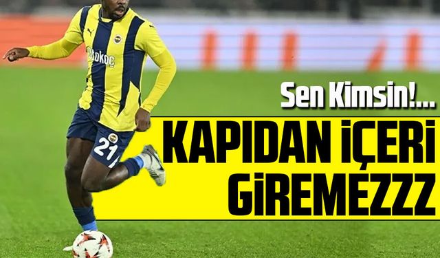 O Şahıs Kapıdan İçeri Giremez. Trabzonspor Taraftarından Sert Tepki!