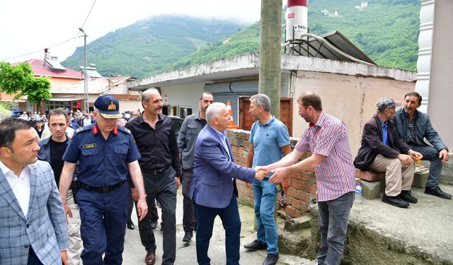 Vali Aziz Yıldırım’dan Uçarsu Çıkarması: “Devlet Her Zaman Yanınızda”