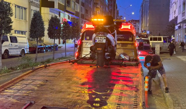 Dur İhtarına Uymadı! Motoru Bırakıp Kaçtı...