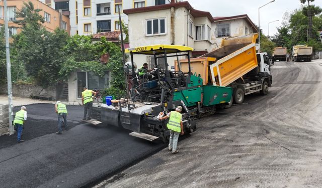 Sahil Yolunun Trafiğini Rahatlatacak! Alternatif Yol Asfalta Kavuştu...