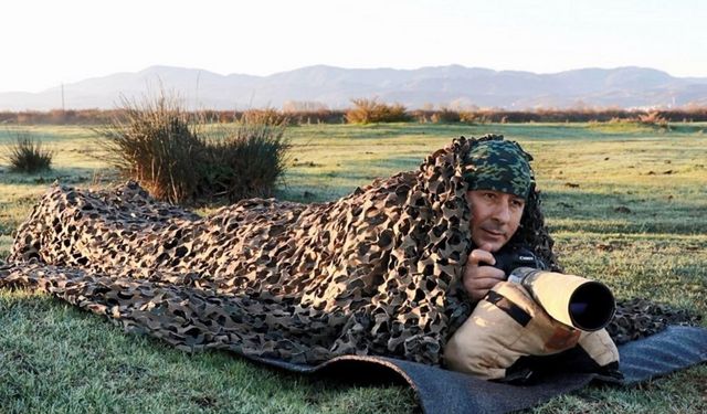Kamuflajlı Savcının Doğa Sevgisi! Fotoğraflarıyla Mest Ediyor