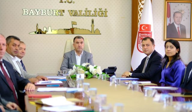 Bayburt’ta KÖYDES Temmuz Ayı Toplantısı: Altyapıya Güçlü Destek