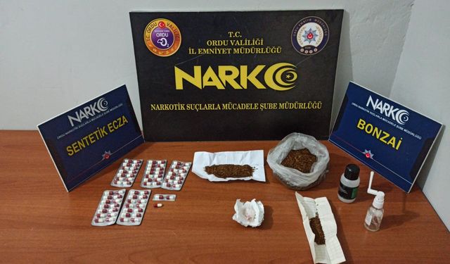 Ordu'da Zehire Geçit Yok! 4 Kişi Tutuklandı...