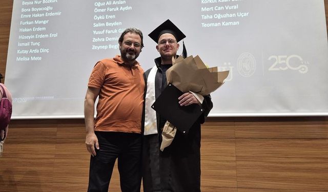 Ömer Faruk Aydın İTÜ'den Dereceyle Mezun Oldu